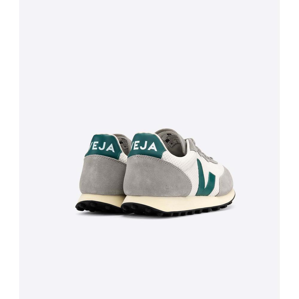 Veja RIO BRANCO HEXAMESH Hardloopschoenen Heren Silver/White | NL 169MQZ